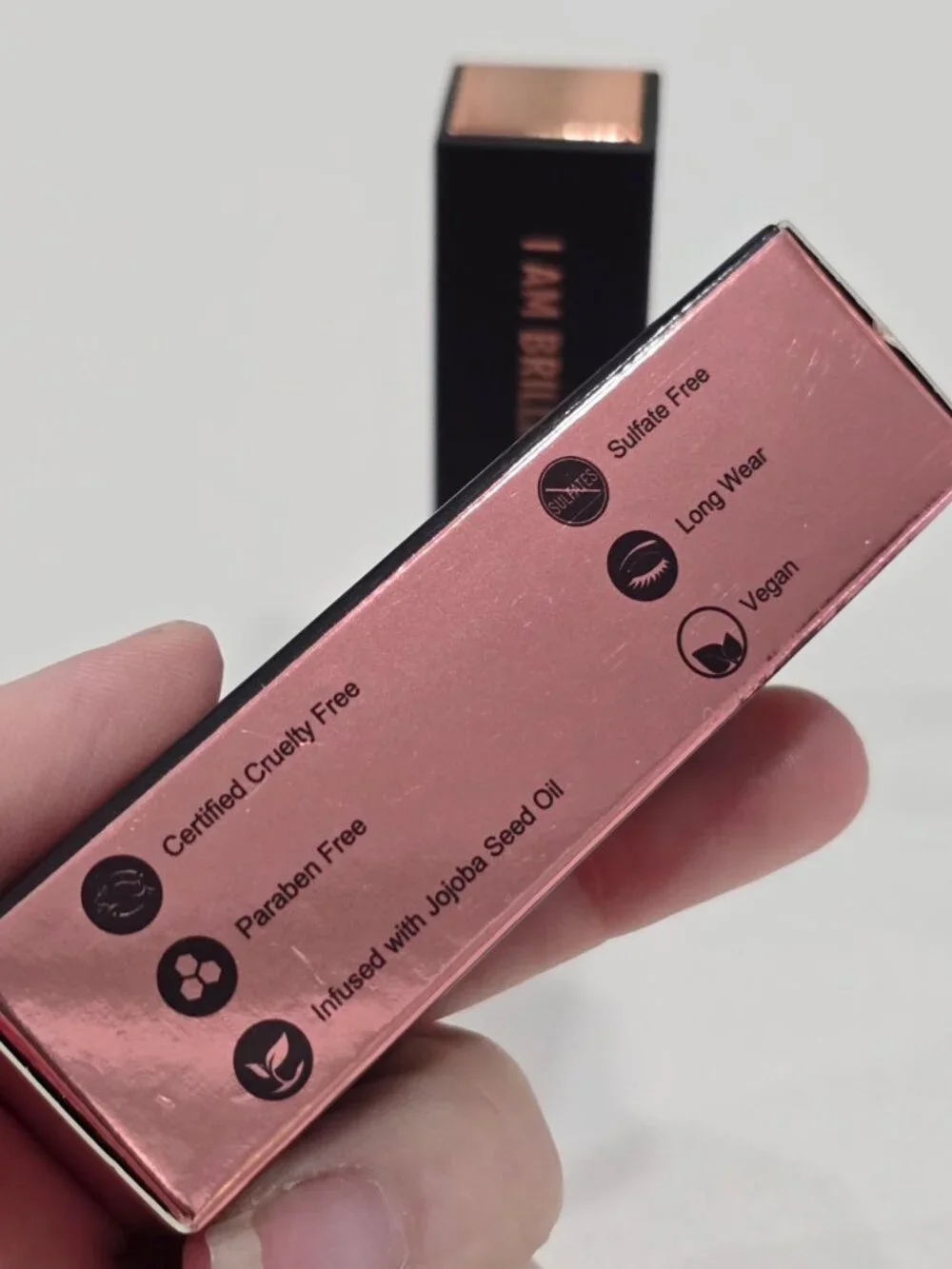 RealHer ✦ Pink Mauve Matte Lipstick ✦ Vegan Cruelty‑Free Hydrating Formula NWT